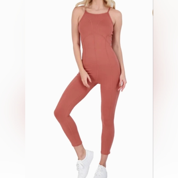 23. FREE PEOPLE MOVEMENT Ashford Performance Jumpsuit - Picture 2 of 11